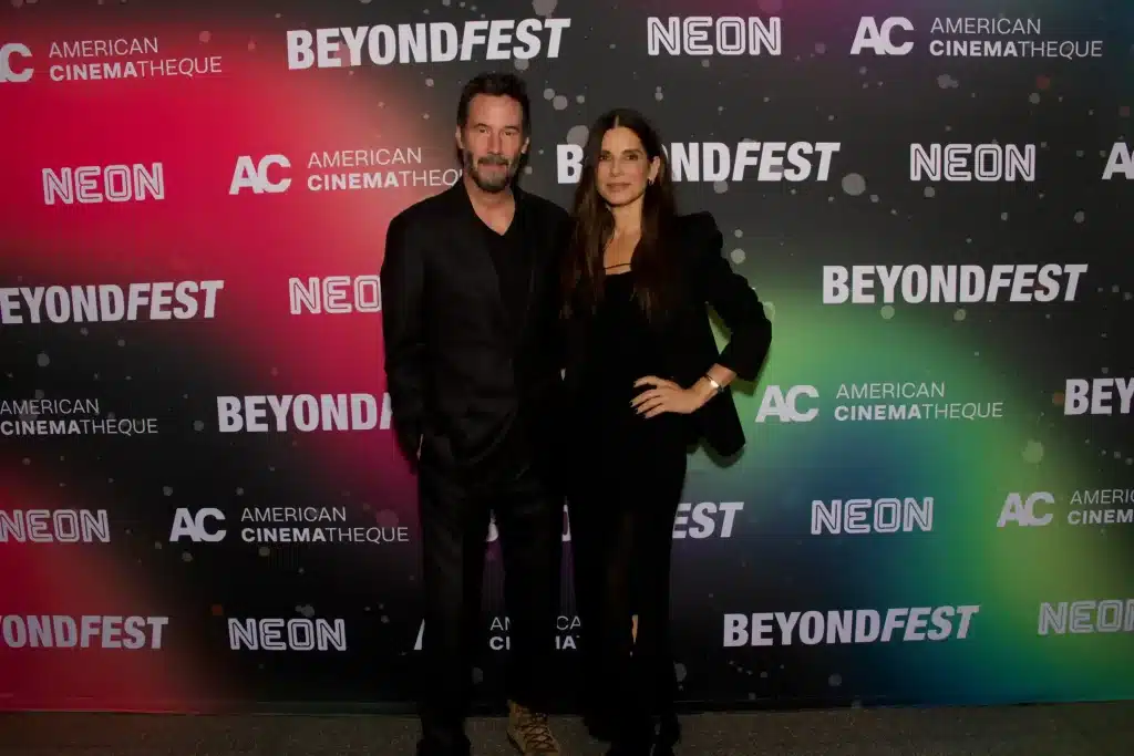 キアヌ・リーブス、サンドラ・ブロック 写真：Jared Cowan for Beyond Fest at American Cinematheque at Egyptian Theatre
