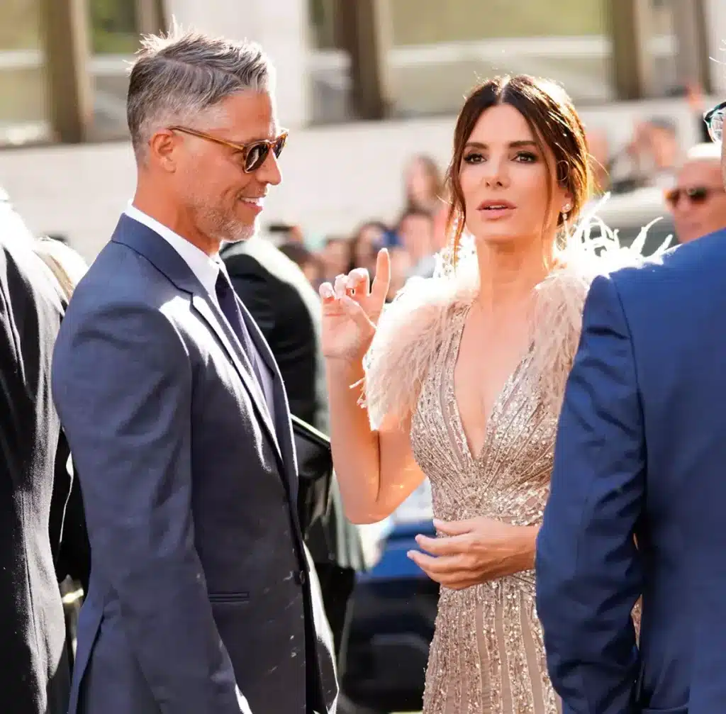 ブライアン・ランドール氏、サンドラ・ブロック 写真：THR.com