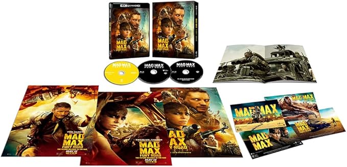 (初回限定生産)マッドマックス 怒りのデス・ロード コレクターズ・エディション(4K ULTRA HD&ブルーレイセット) (3枚組/豪華封入特典付)[4K ULTRA HD + Blu-ray]
