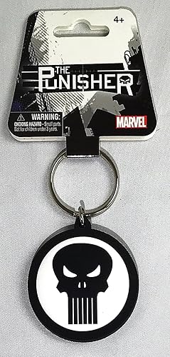 Marvel（マーベル）The Punisher（パニッシャー）Soft Touch Keyring（キーホルダー） [並行輸入品]