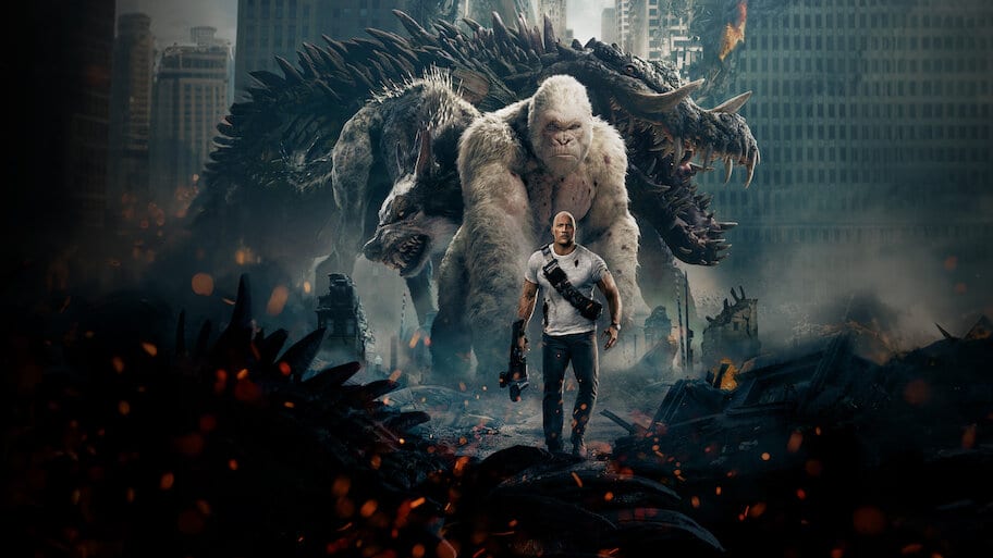 『ランペイジ 巨獣大乱闘』（2018年）写真：Netflix