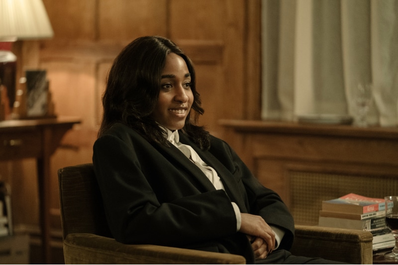 映画『アフター・ザ・ハント』　アイオウ・エディバリー　© 2025 Amazon Content Services LLC. All Rights Reserved. 