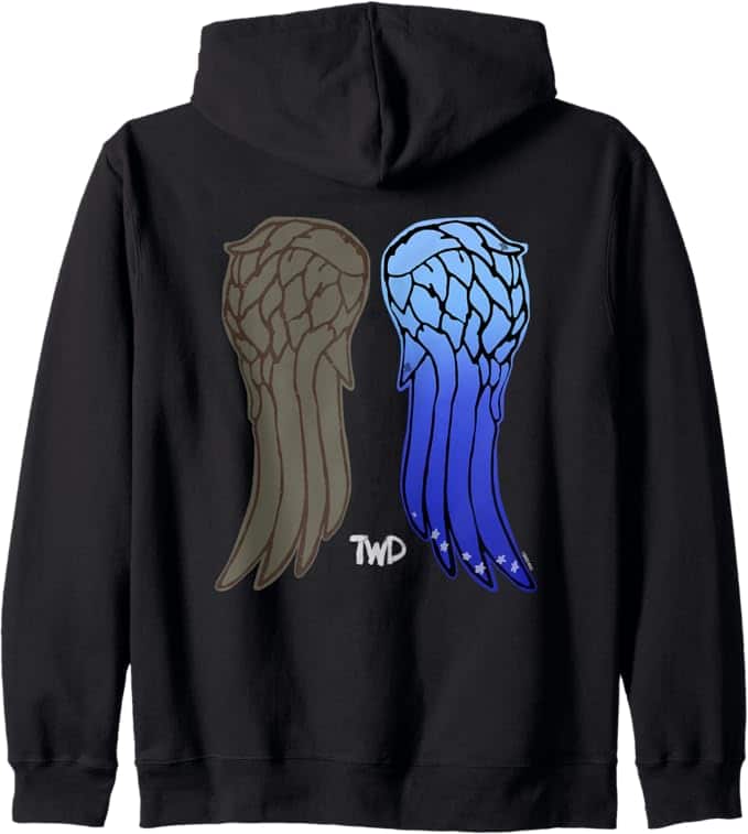 ウォーキング・デッド ダリル・ディクソン ニューウィングス ジップパーカー