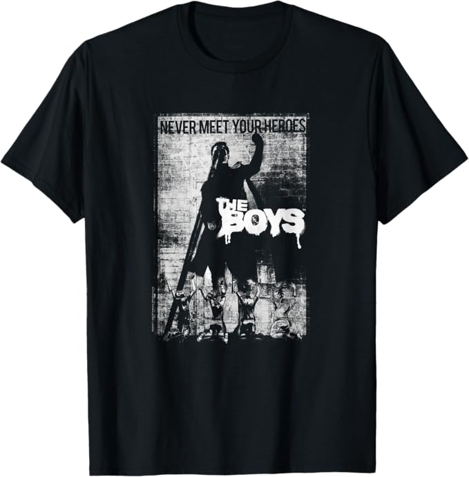 The Boys Never Meet Your Heroes Poster Tシャツ