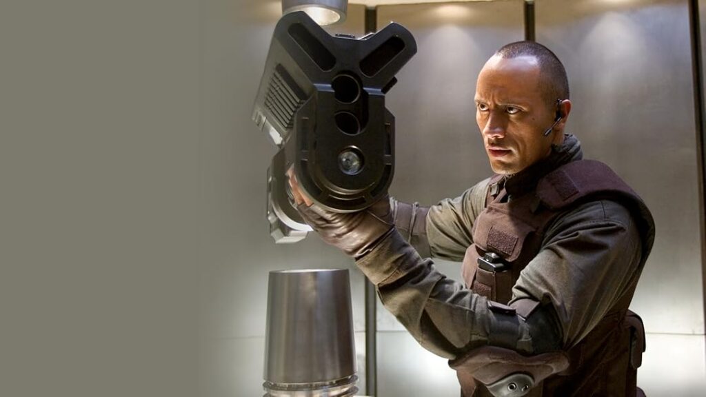 ドウェイン・ジョンソン、『ドゥーム』（2005年）より 写真：Prime Video