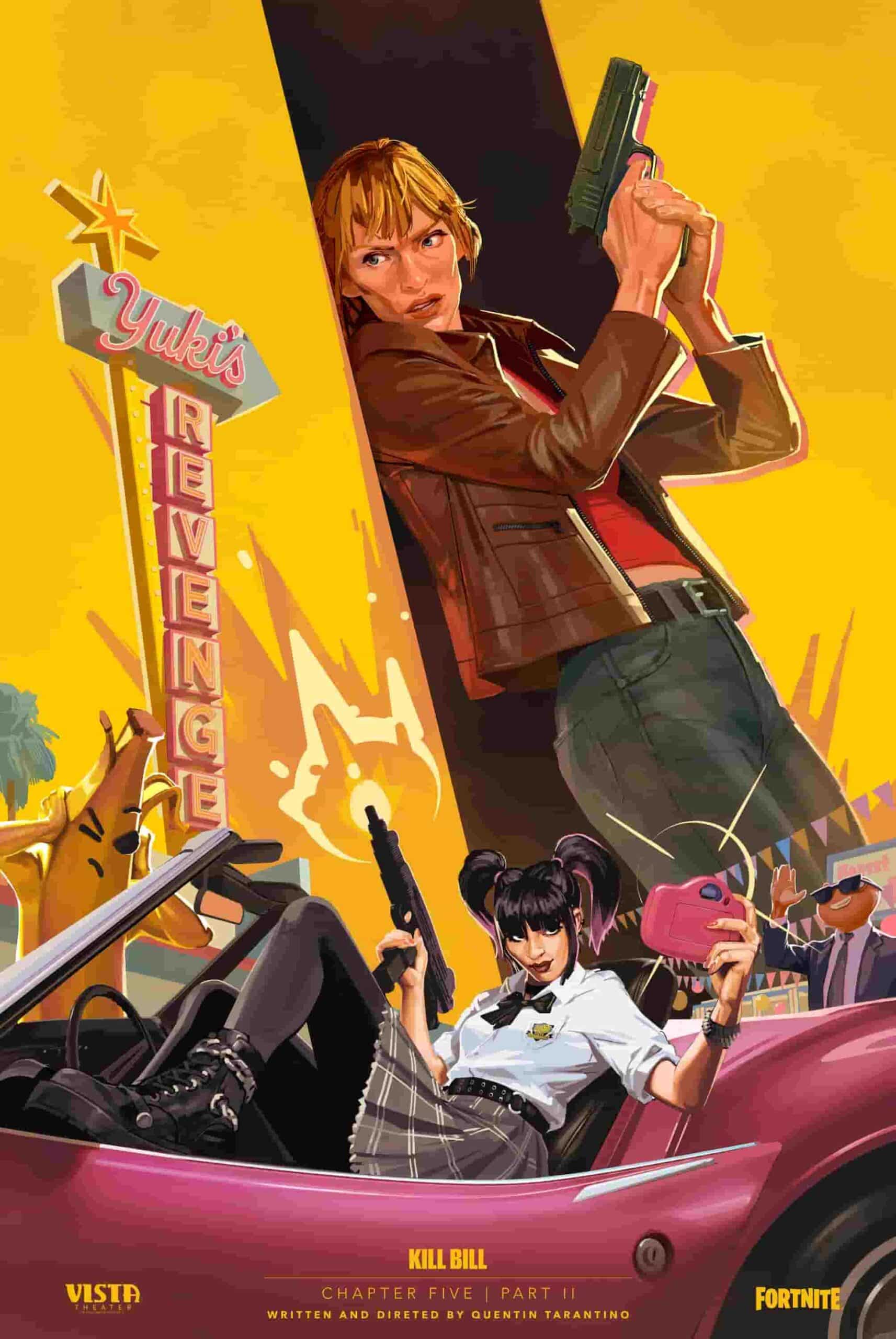 『The Lost Chapter: Yuki’s Revenge（失われた章：ユキの復讐）』公式ポスター 写真：Epic Games