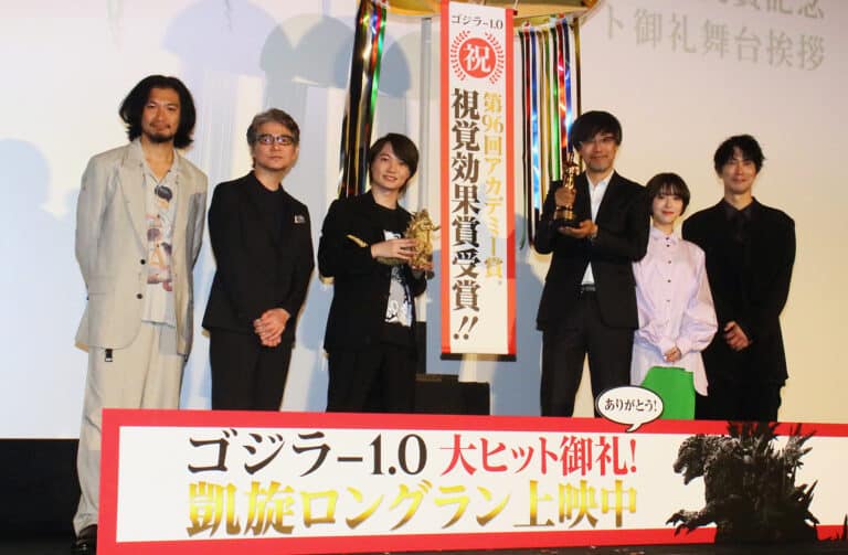 『ゴジラ-1.0』アカデミー賞受賞記念舞台挨拶、神木隆之介「この重みは恐れ多い」