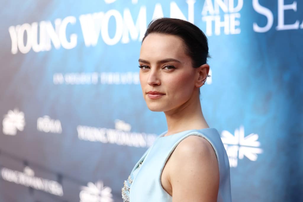 Daisy Ridley on Young Woman and the Sea, John Boyega in New Star Wars