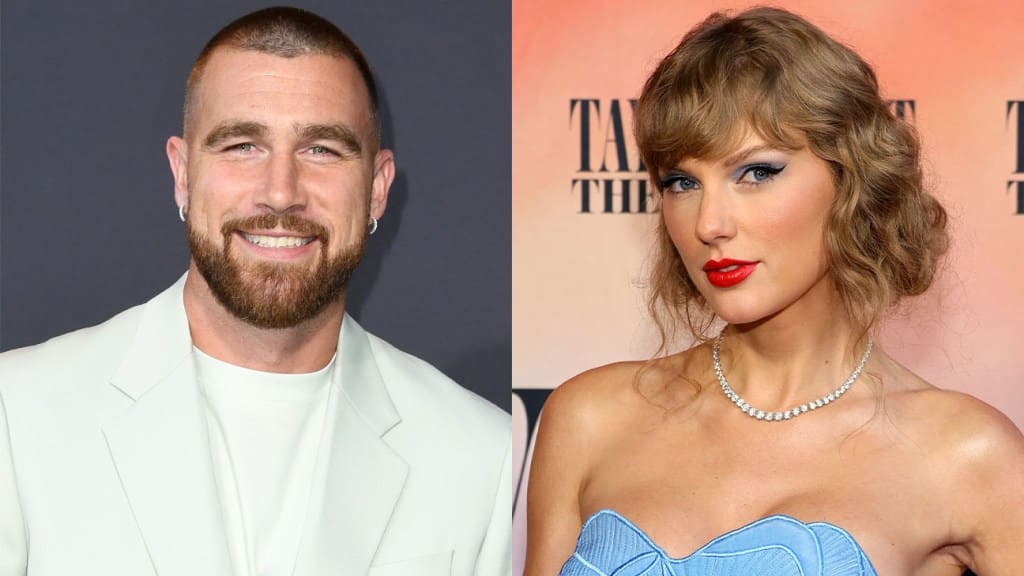 Taylor Swift Brings Travis Kelce Onstage in London for Eras Tour