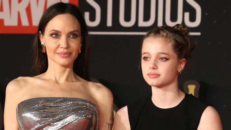 Angelina Jolie and Shiloh Jolie-Pitt in 2021.