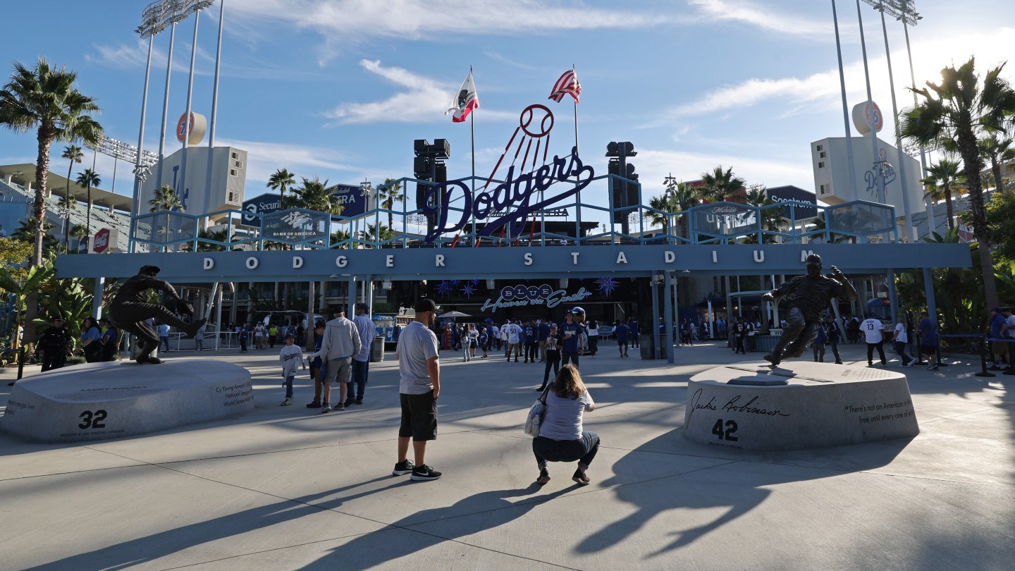 Japan's Creepy Nuts Hit Dodger Stadium for Launch of Electric Car Afeela