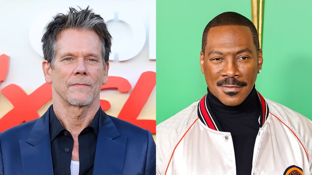 Kevin Bacon and Eddie Murphy