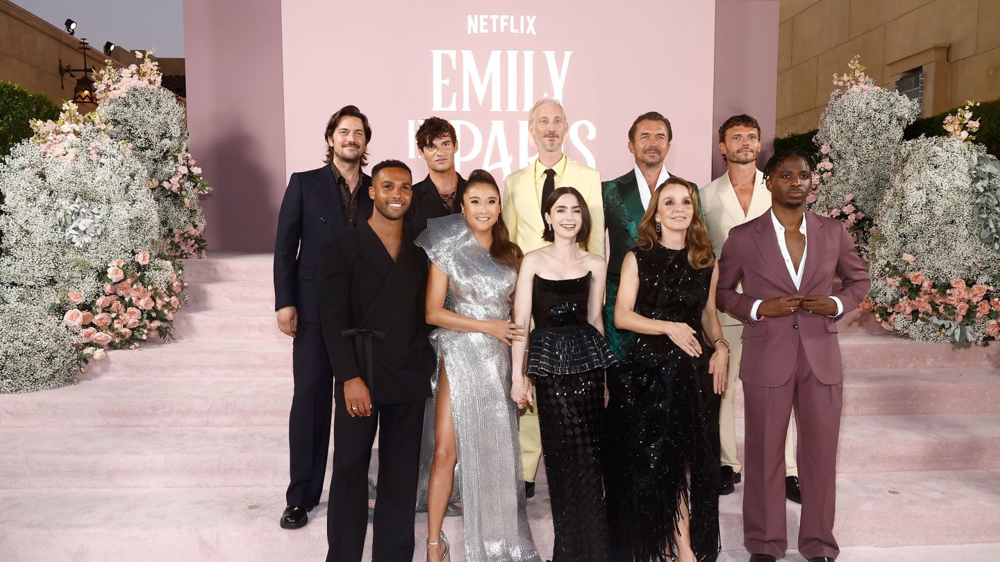 'Emily in Paris' Team, Lily Collins on Going to Italy in Season 4