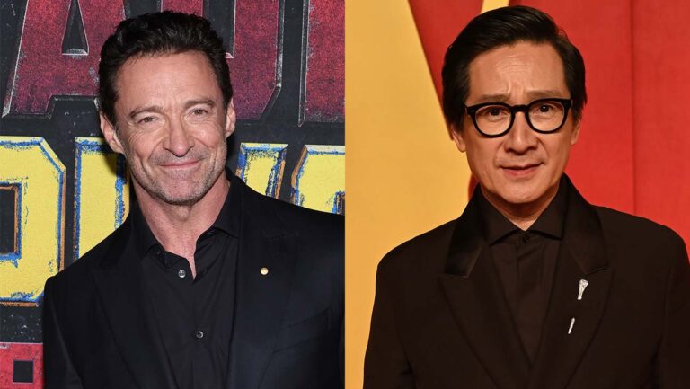 Hugh Jackman and Ke Huy Quan