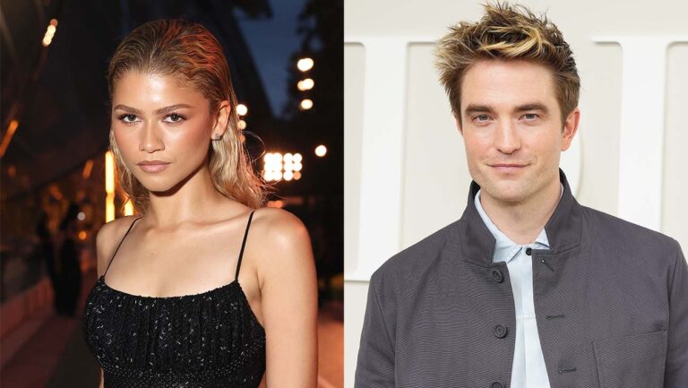 Zendaya and Robert Pattinson