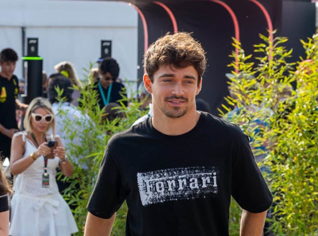 Ferrari star Charles Leclerc