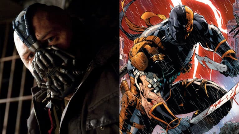 Bane and Deathstroke