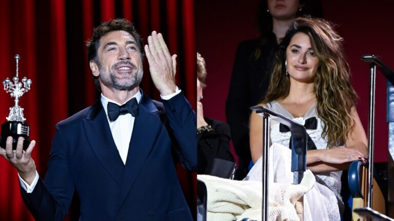 Javier Bardem Gushes Over Penelope Cruz Accepting San Sebastian Honor