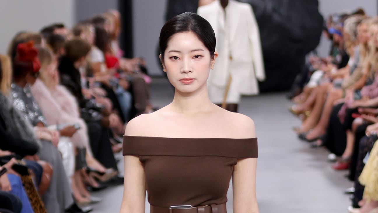 Dahyun from Twice walks the runway for Michael Kors Collection Spring/Summer 2025 Runway Show at The Shed on September 10, 2024 in New York City.