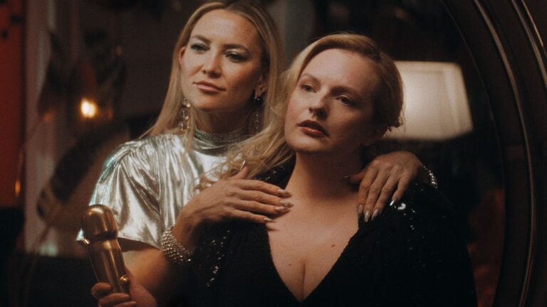 Kate Hudson and Elisabeth Moss in Max Minghella's 'Shell'