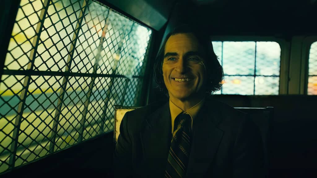 Joker Folie A Deux, Joaquin Phoenix as Arthur Fleck, 2024.