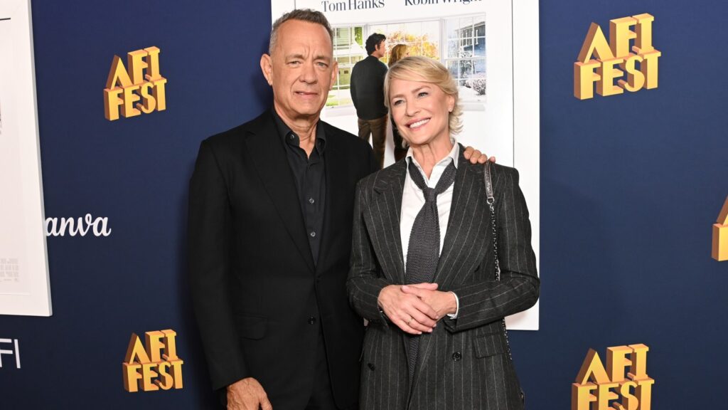 Tom Hanks on Reuniting With Robin Wright For New Movie 'Here'