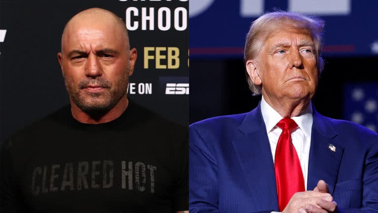 Joe Rogan and Donald Trump