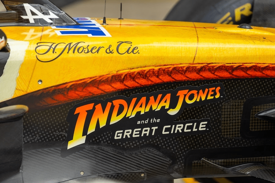 indiana jones alpine f1 us gp 