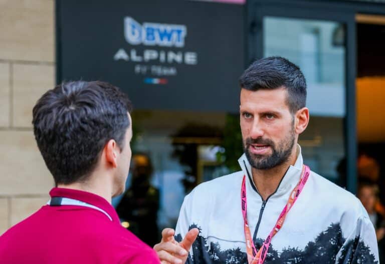 Novak Djokovic in Doha