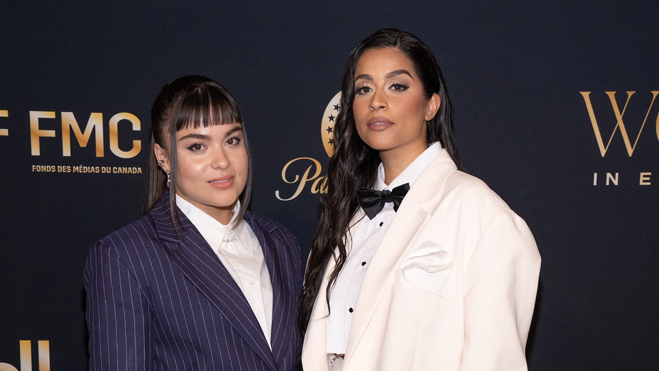 Devery Jacobs and Lilly Singh attend The Hollywood Reporter's Women In Entertainment Canada Summit And Tribute Awards at Park Hyatt Ballroom on May 30, 2024, in Toronto, Ontario.