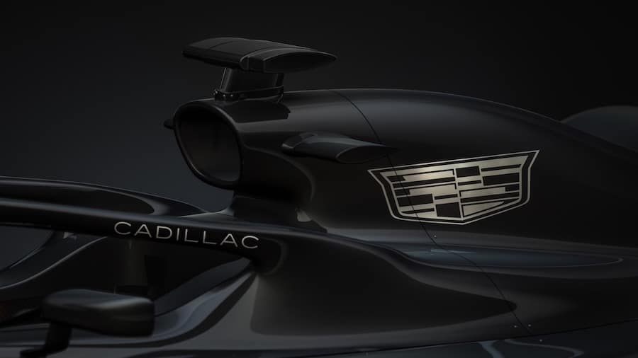 cadillac logo f1