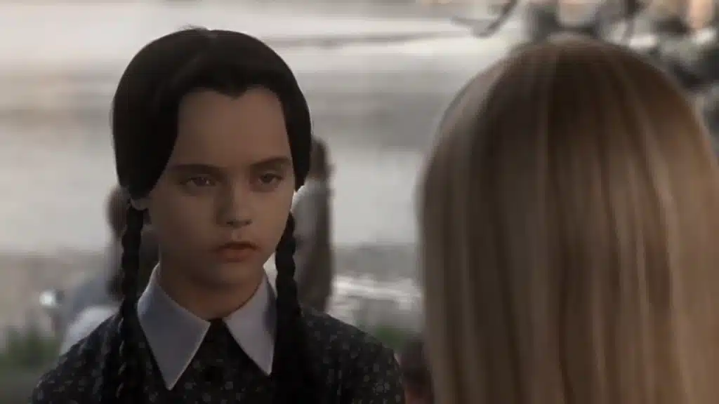 アダムス家の長女ウェンズデーを演じるクリスティーナ・リッチ 『アダムス・ファミリー2』（1993） Addams Family