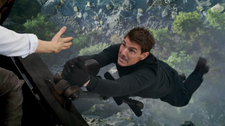 Tom Cruise in Mission: Impossible Dead Reckoning from Paramount Pictures and Skydance.