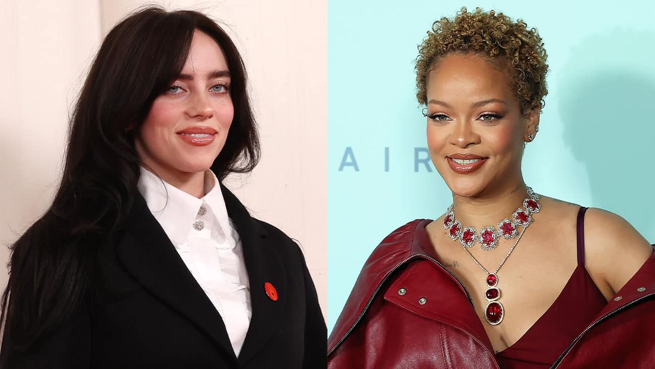 Billie Eilish and Rihanna split