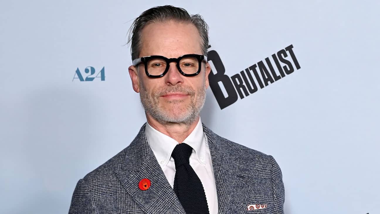 Guy Pearce at 'The Brutalist' screening.