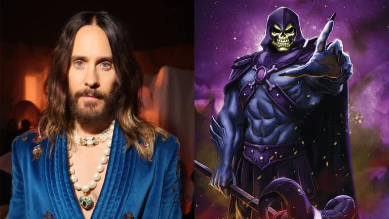 Jared Leto and Skeletor