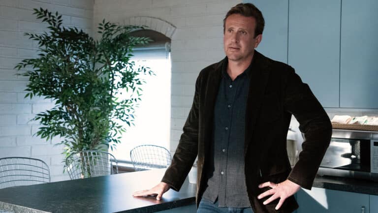 Jason Segel as Jimmy in 'Shrinking' season two.