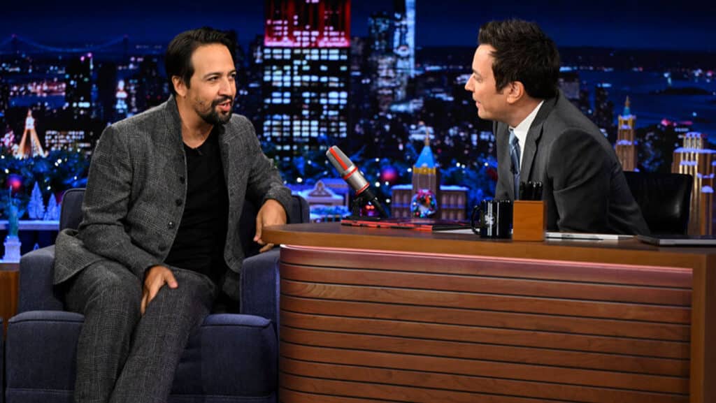 Lin Manuel-Miranda on 'The Tonight Show Starring Jimmy Fallon'