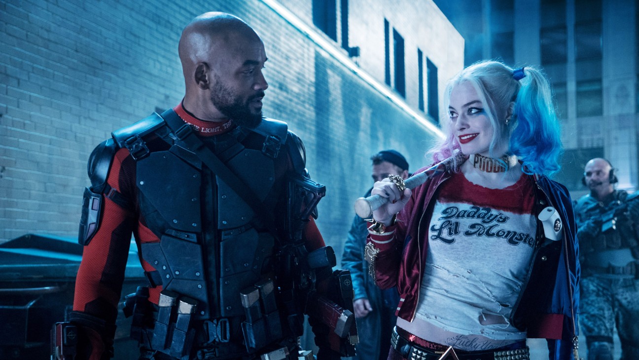 Will Smith and Margot Robbie in 'Suicide Squad.'