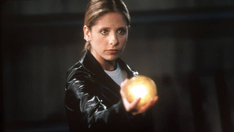 Sarah Michelle Gellar as Buffy in 'Buffy the Vampire Slayer'