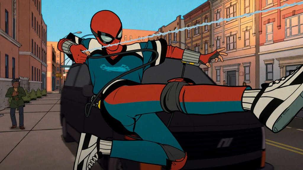 Peter Parker/Spider-Man (Hudson Thames) in Marvel Animation's Your Friendly Neighborhood Spider-Man