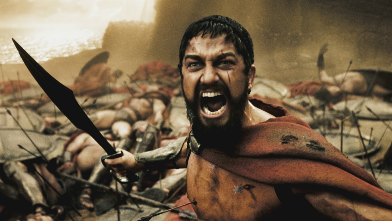 ジェラルド・バトラー主演『300 〈スリーハンドレッド〉』写真: Photofest