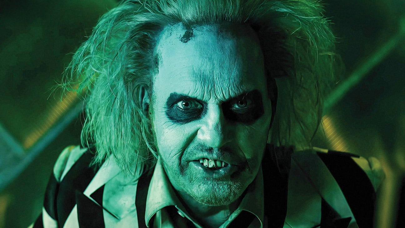 Michael Keaton in Beetlejuice Beetlejuice.