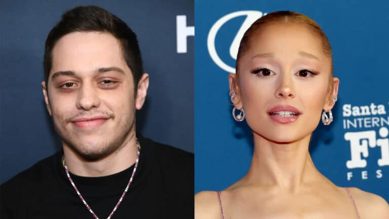 Pete Davidson and Ariana Grande