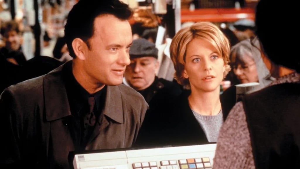 バレンタインデーに必見の恋愛コメディ映画10選 『ユー・ガット・メール』 (1998)