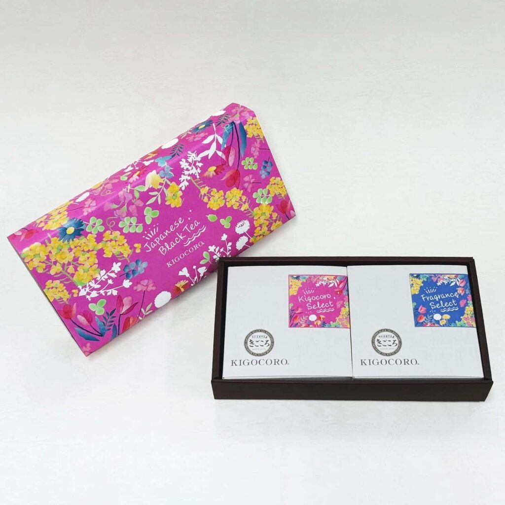 紅茶 ギフト 【春 お花 デザイン】 和紅茶 専門店 きごころ ティータイムギフト 2.5g×10個入り ティーバッグ おしゃれ 人気 かわいい 卒業 お祝い 誕生日