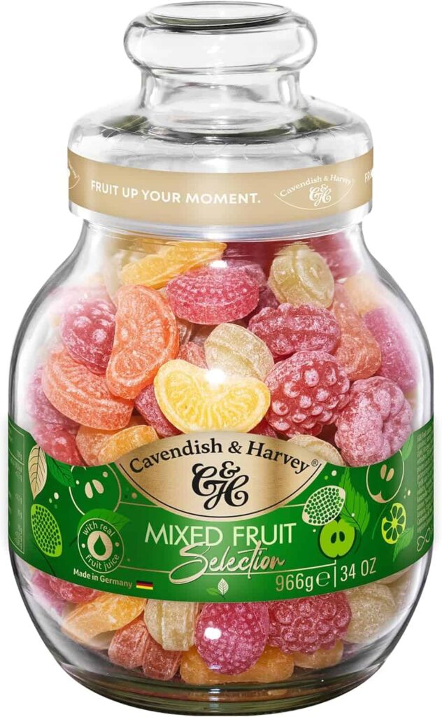 カベンディッシュ ミックスグラスジャー 966g