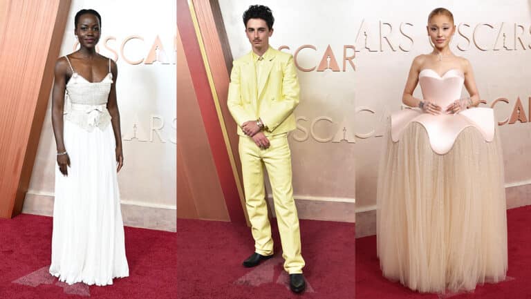 Lupita Nyong'o Timothée Chalamet Ariana Grande