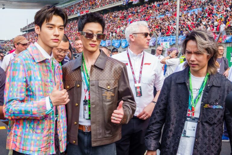 chinese gp celebrities