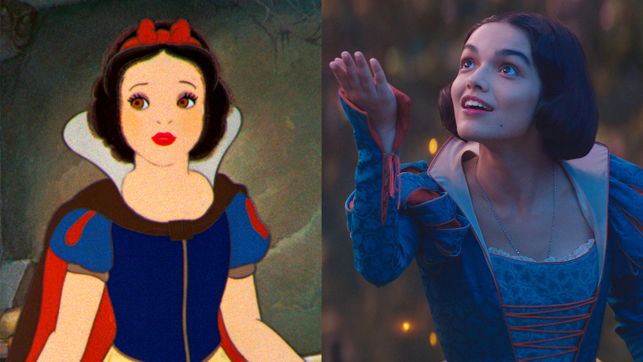 Snow White 1937 and Snow White 2025